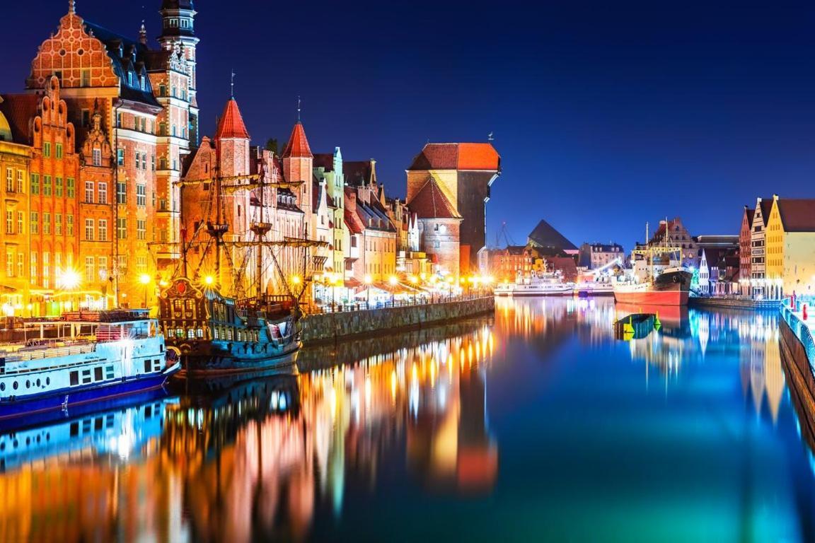 Al Mare Apartament Gdansk Bagian luar foto