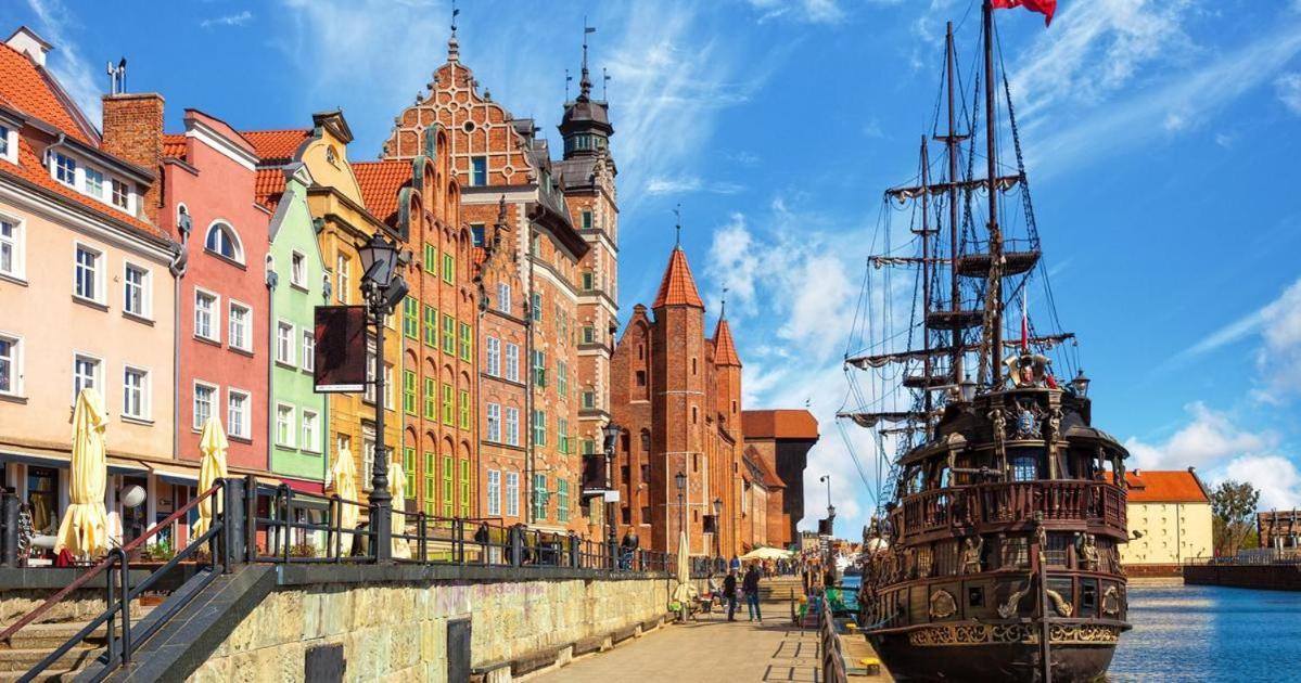 Al Mare Apartament Gdansk Bagian luar foto